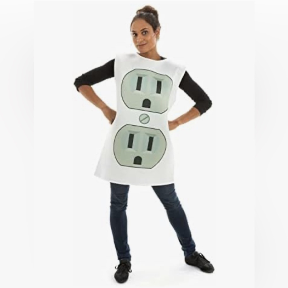 Sultry Socket One-Size Halloween Costume - Funny Adult Unisex by Hauntlook